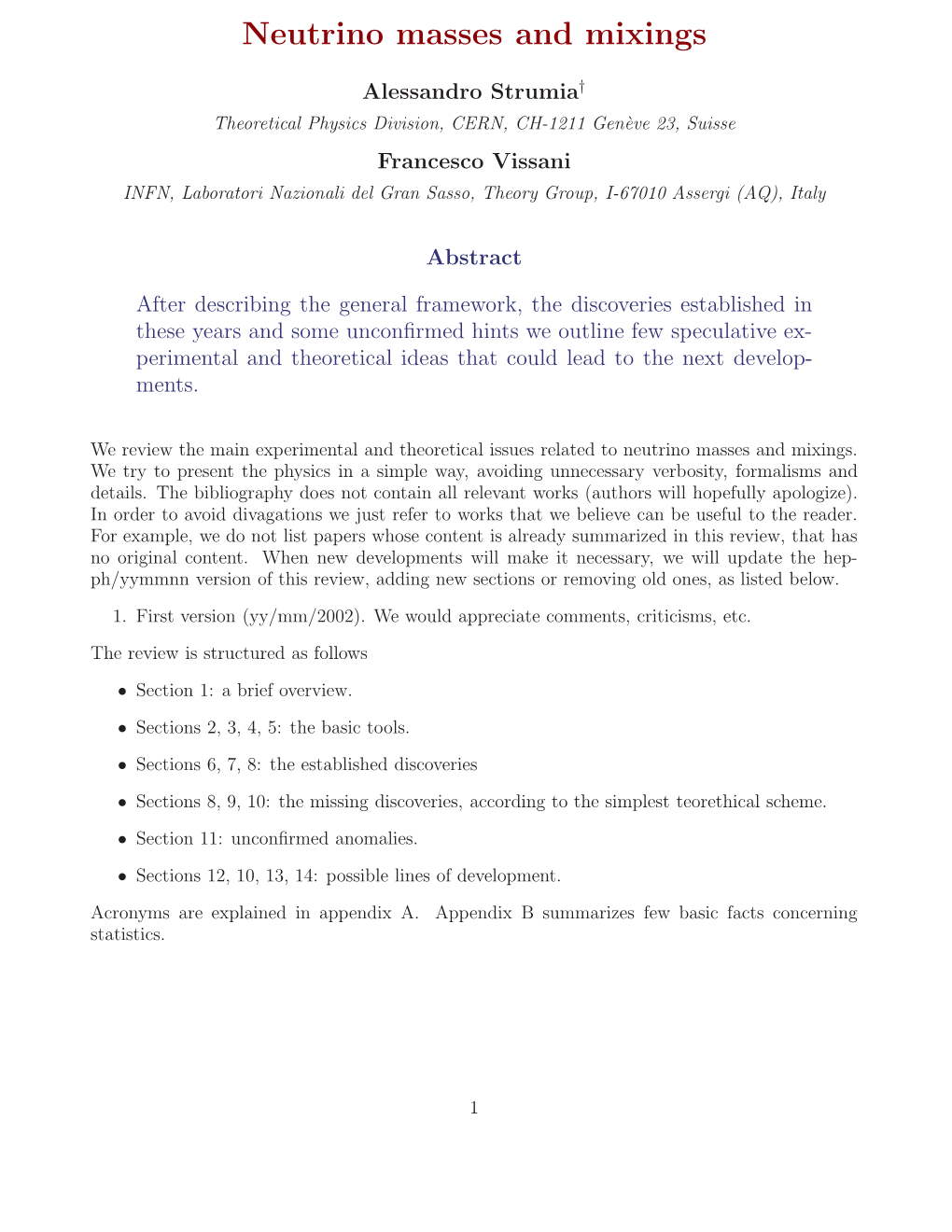 Neutrino Masses and Mixings