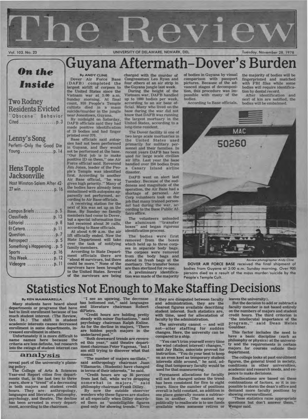 Guyana Aftermath-Dover's Burden