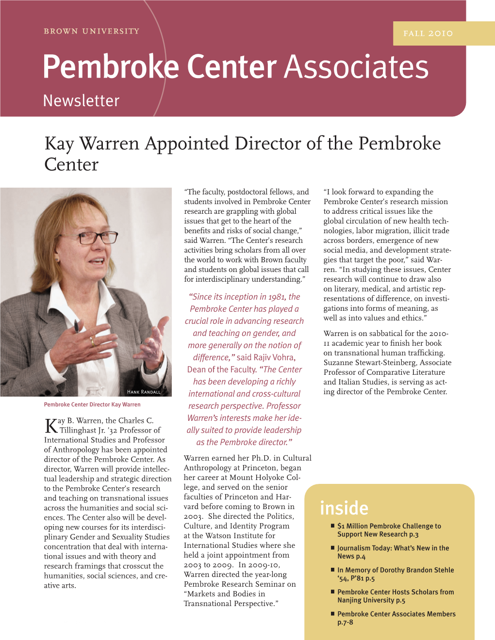 Pembroke Centerassociates