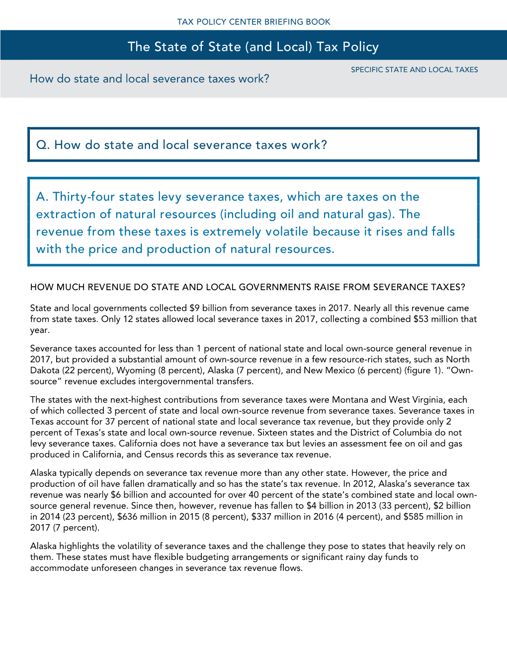 How Do State and Local Severance Taxes Work? XXXX