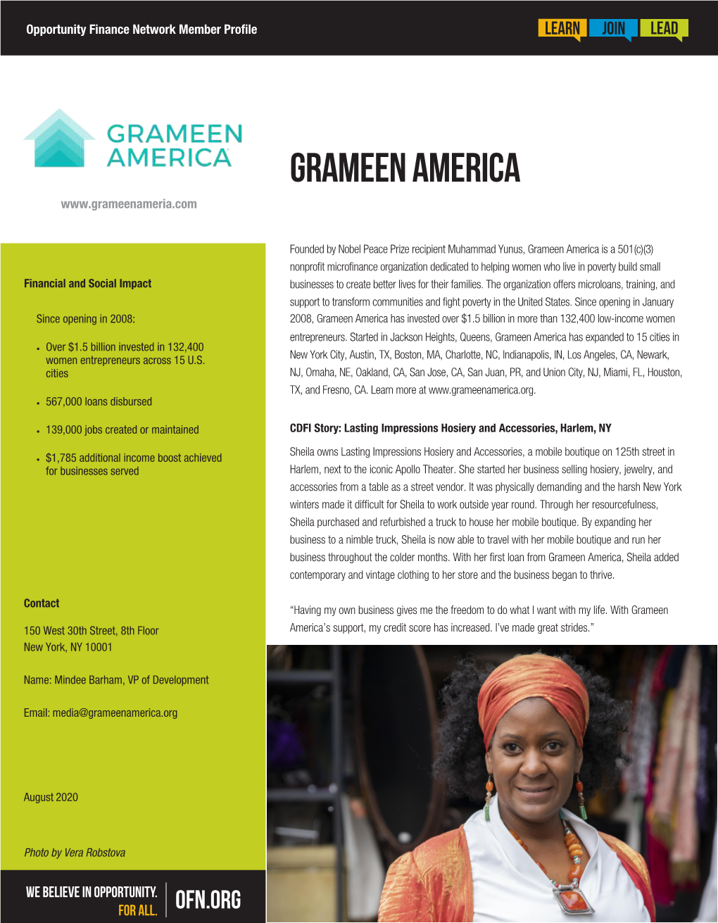 Grameen America