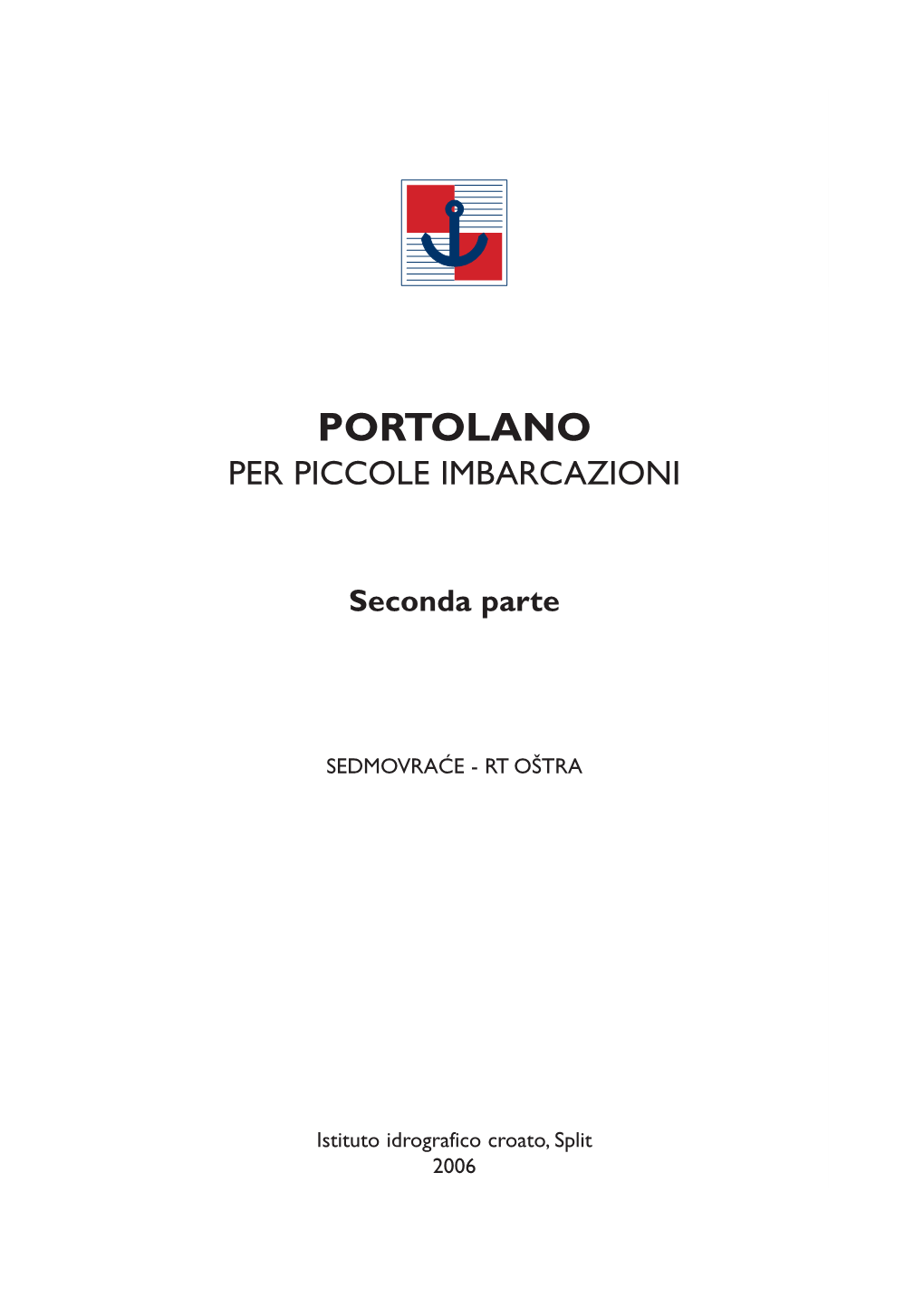 Portolano Per Piccole Imbarcazioni