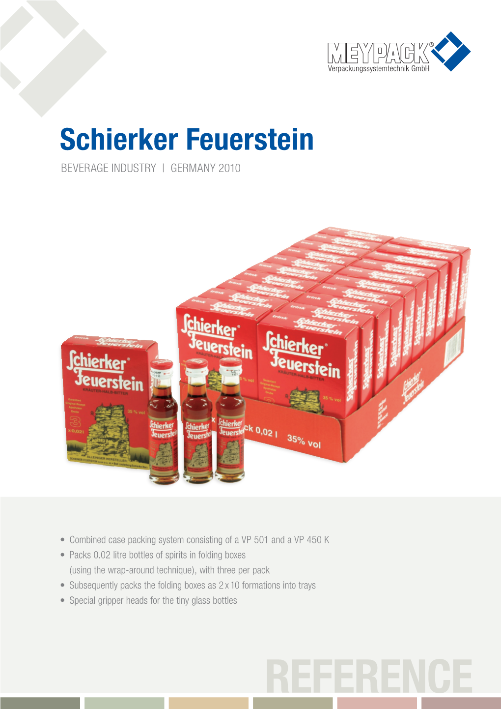 Schierker Feuerstein Beverage Industry | Germany 2010