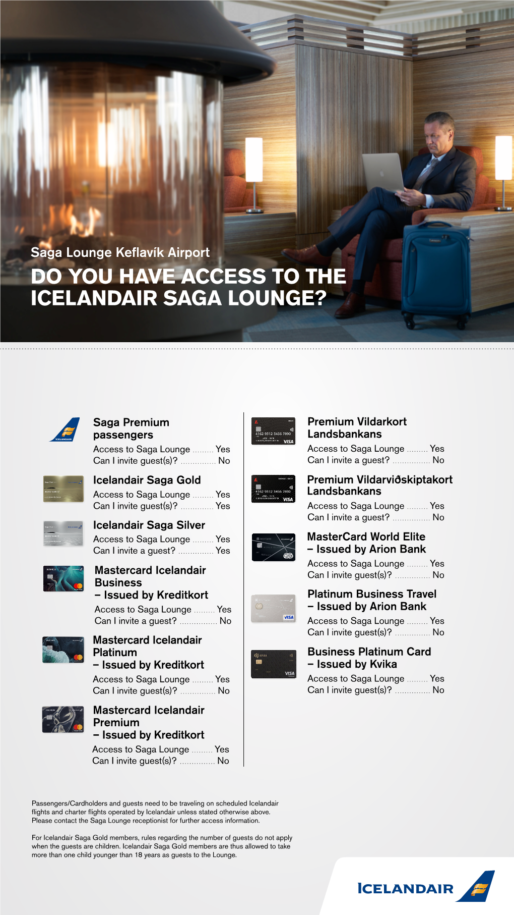 Do You Have Access to the Icelandair Saga Lounge?