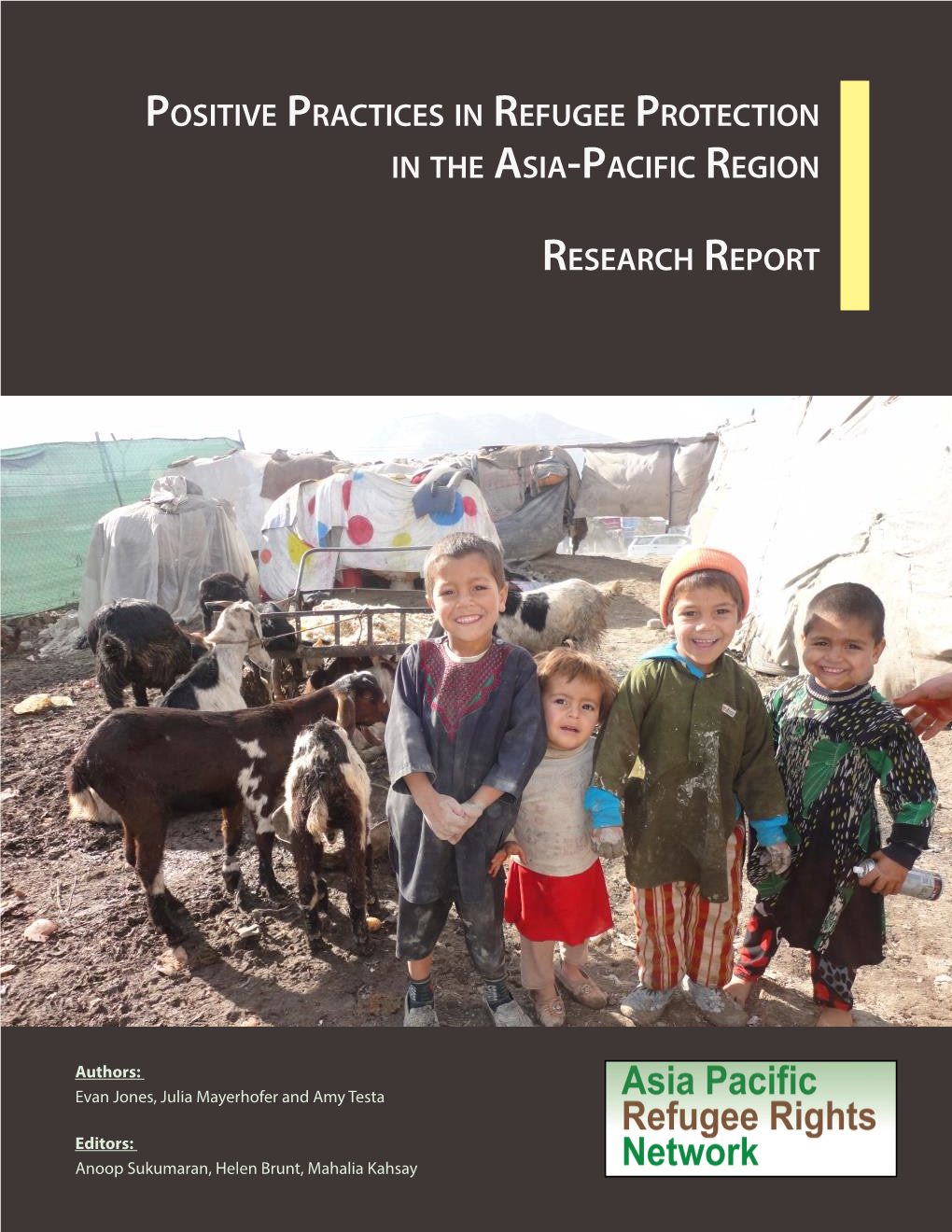 Positive Practices in Refugee Protection in the Asia-Pacific Region
