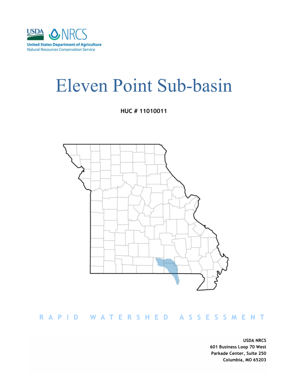 Eleven Point Sub-Basin