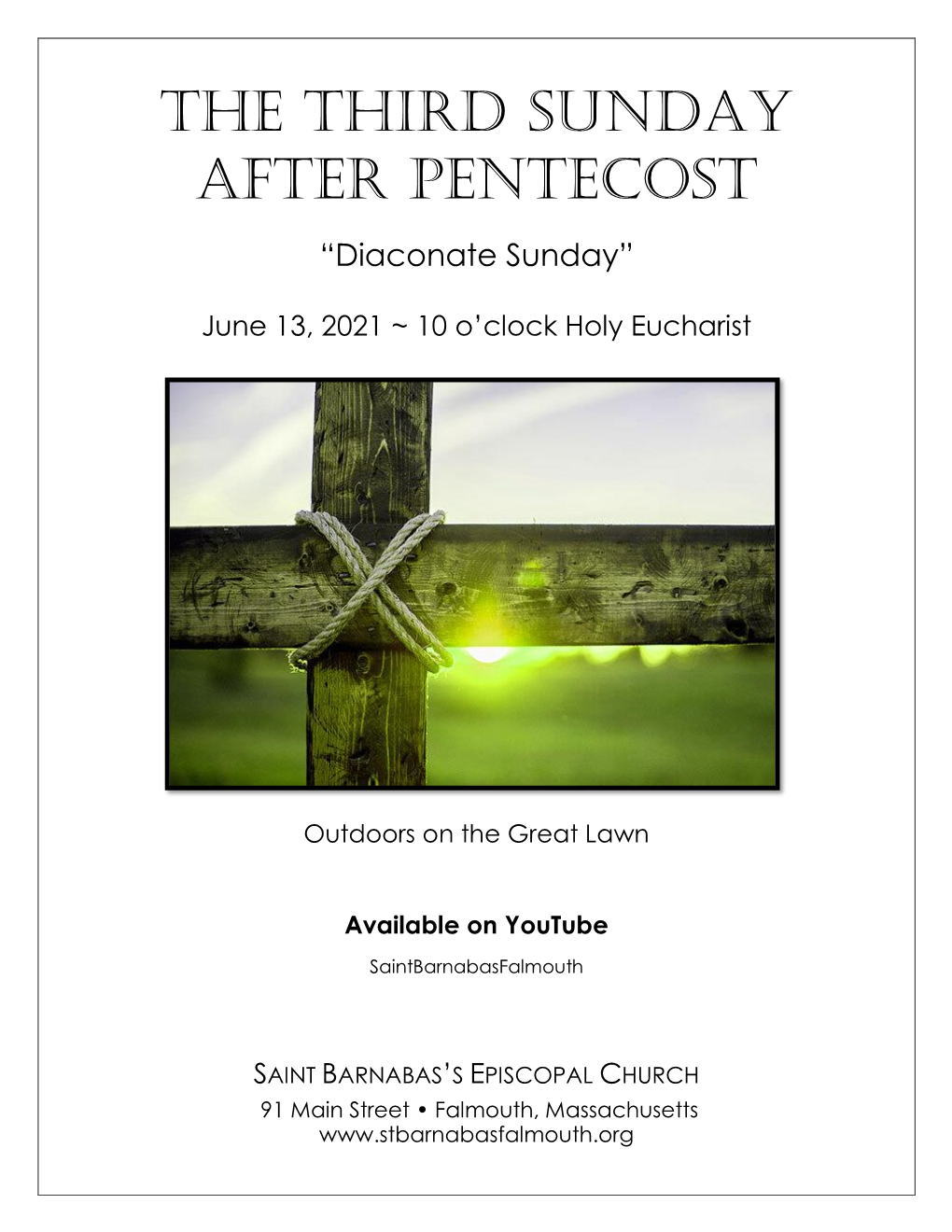 The Third Sunday After Pentecost