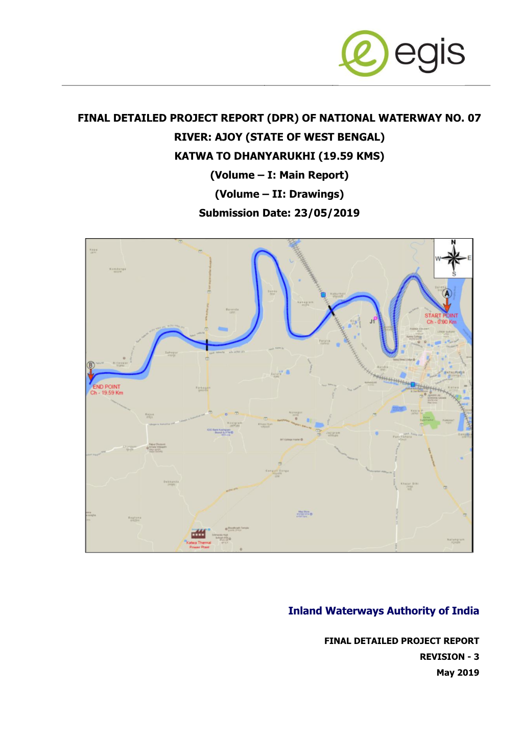 Final Detailed Project Report (Dpr) of National Waterway No. 07