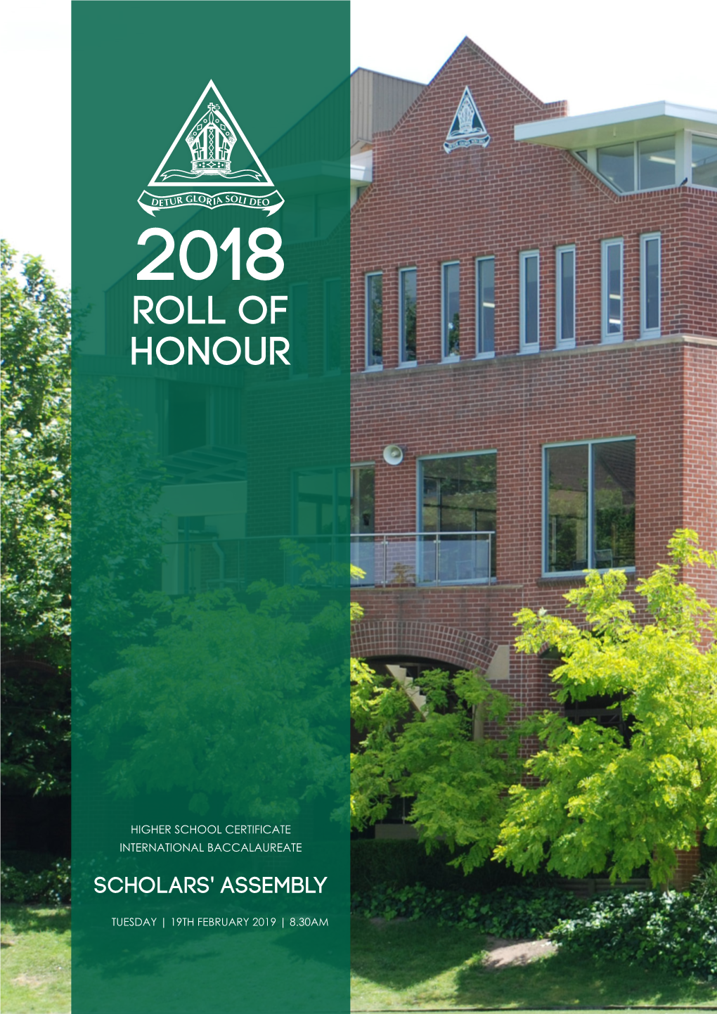 2018 Roll of Honour