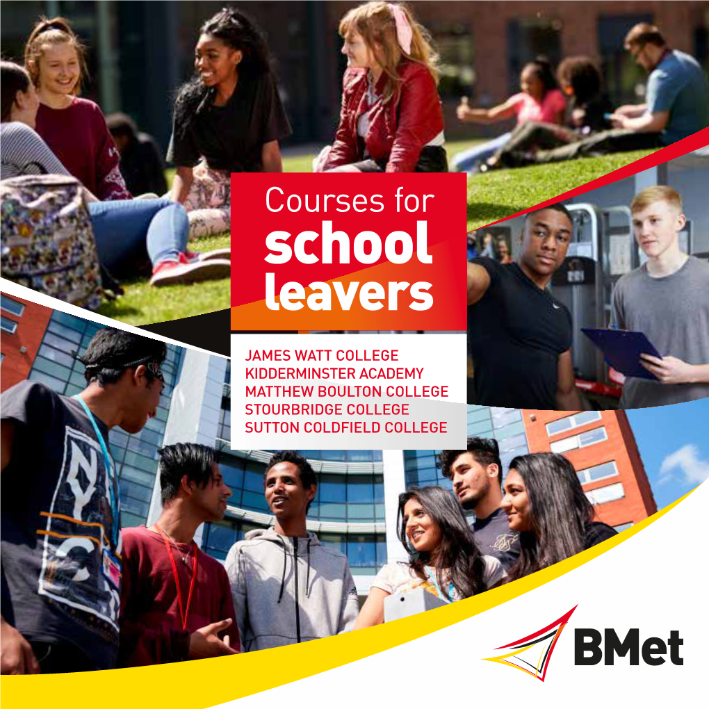 Courses for School Leavers