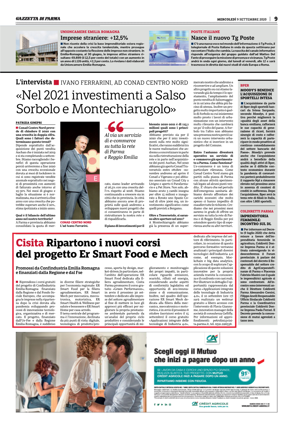 «Nel 2021 Investimenti a Salso Sorbolo E Montechiarugolo»