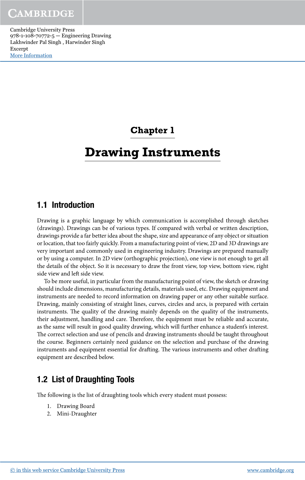 Drawing Instruments