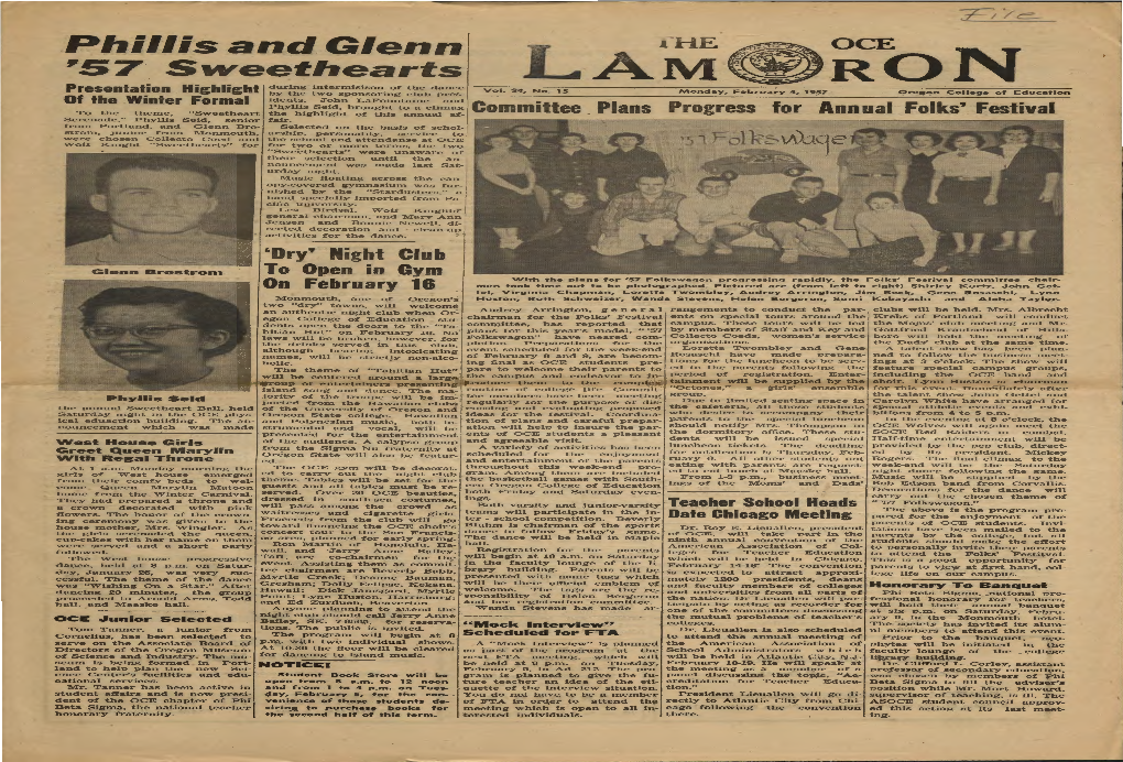 The OCE Lamron, 1957-02-04