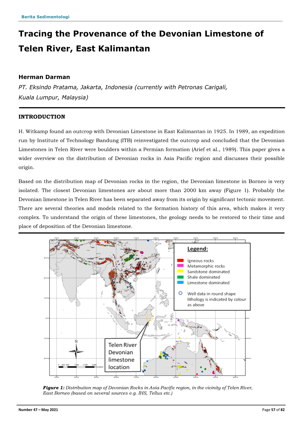 Berita Sedimentologi [Pick the Date]