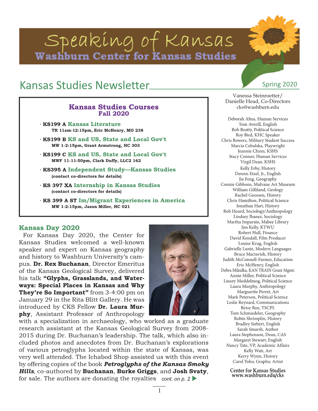 Kansas Studies Newsletter