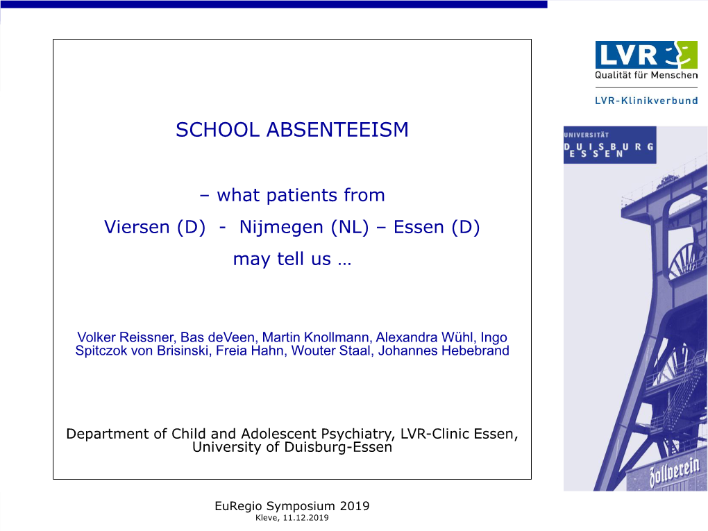 School Absenteeism