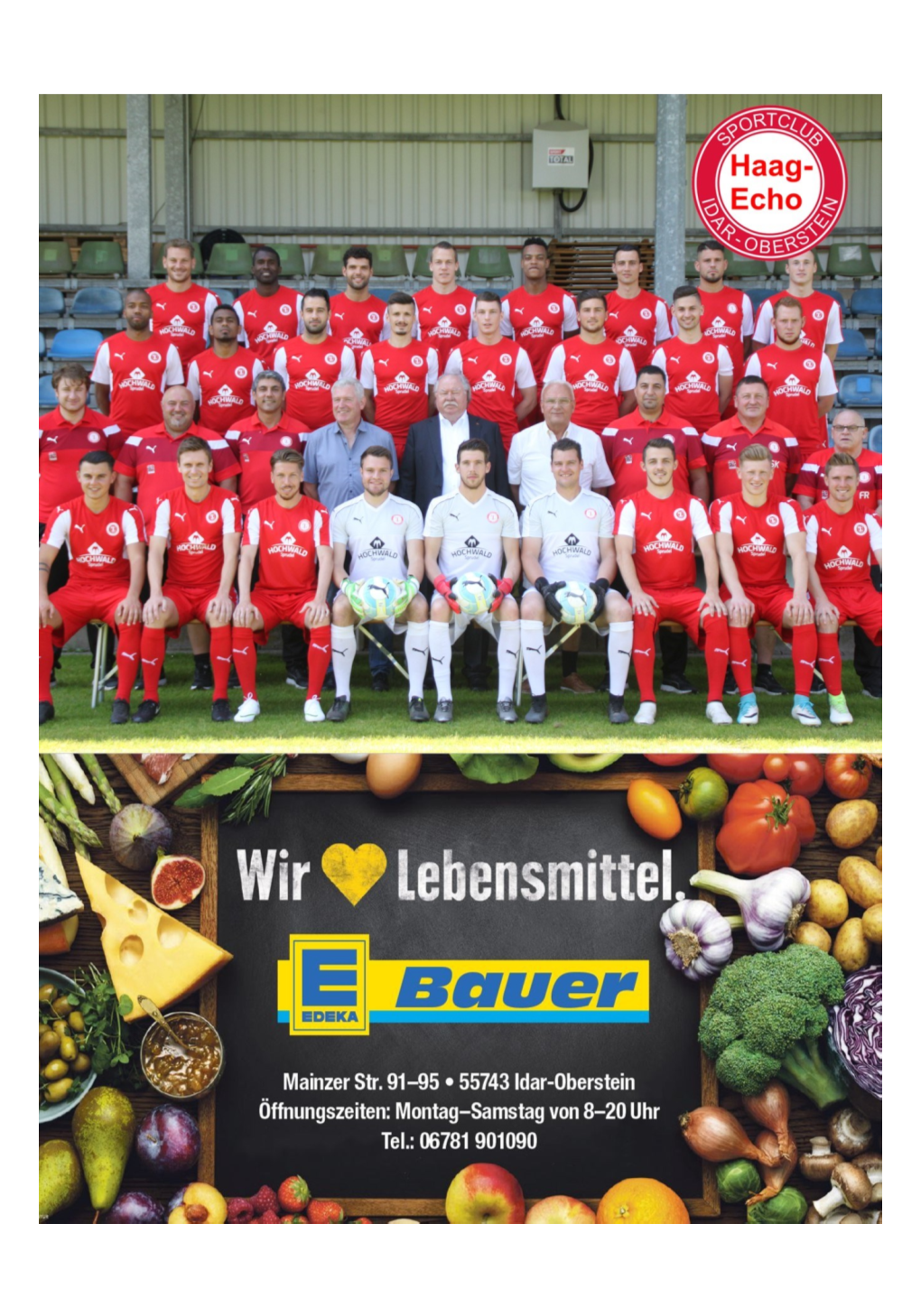 Fußball Oberliga Rheinland-Pfalz-Saar Saison 2018/ 2019