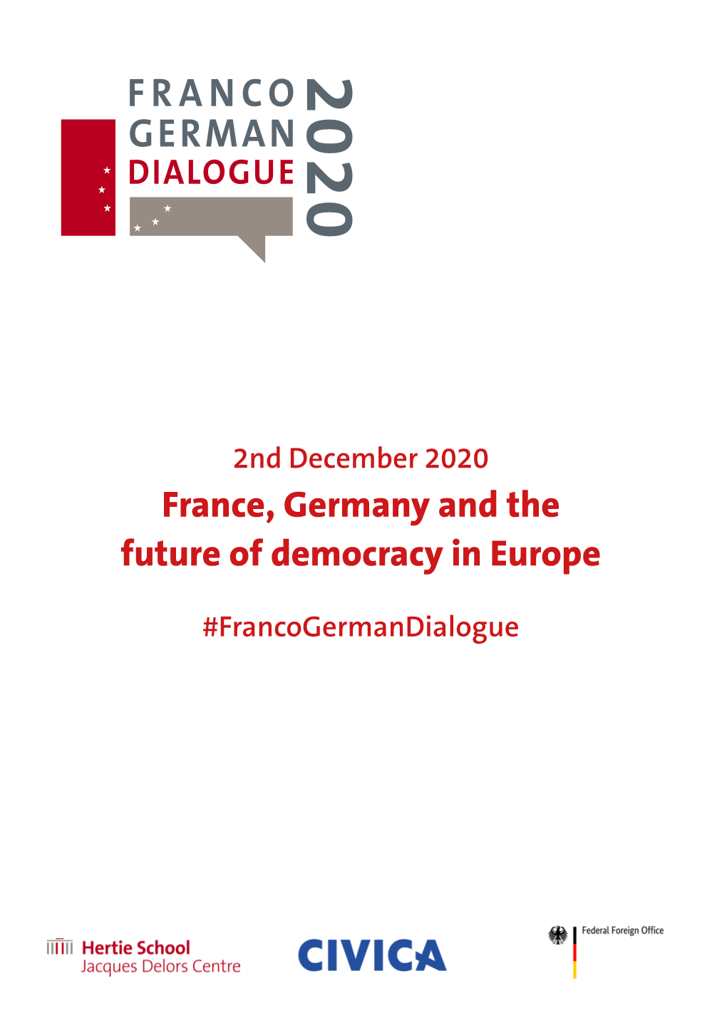 France, Germany and the Future of Democracy in Europe