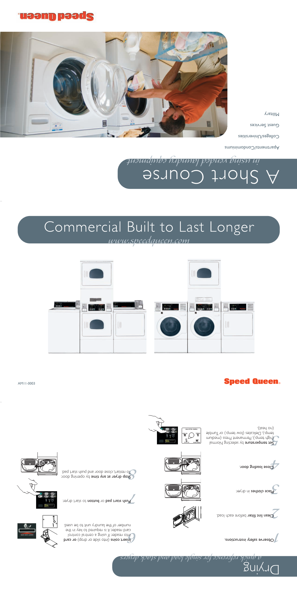 A Short Course in Using Vended Laundry Equipment