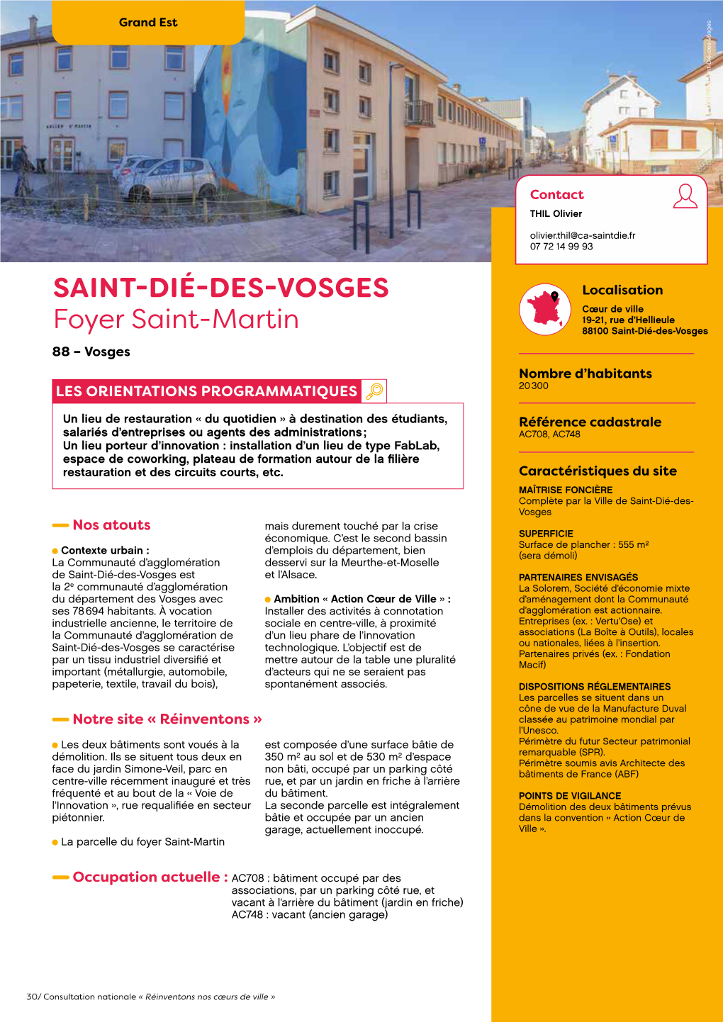 SAINT-DIÉ-DES-VOSGES Foyer Saint-Martin