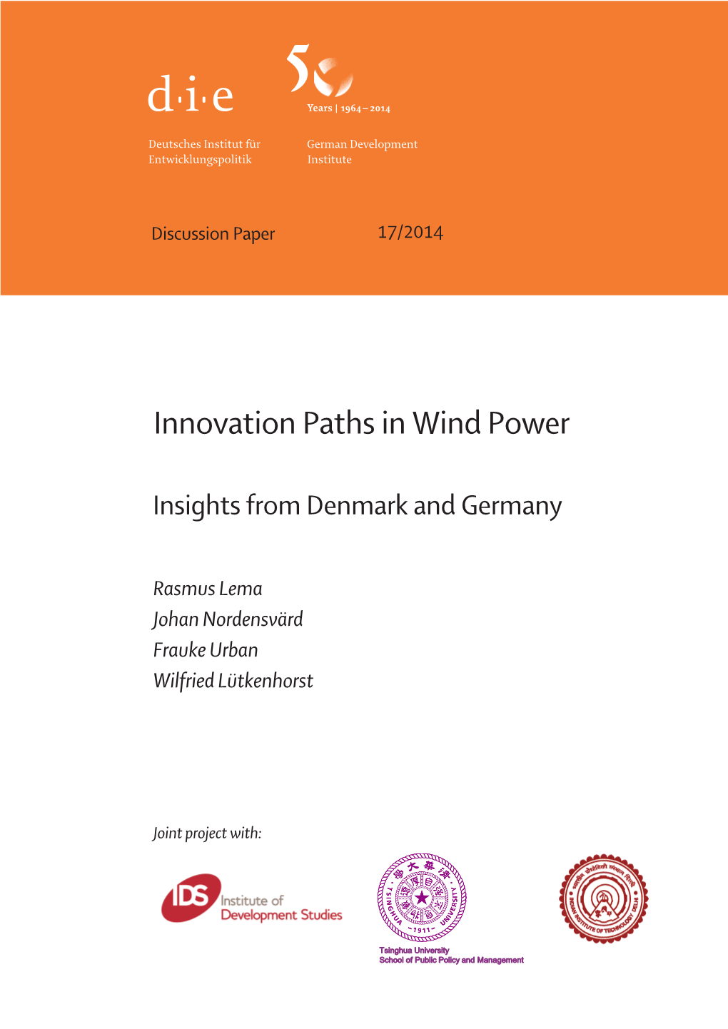 Innovation Paths in Wind Power