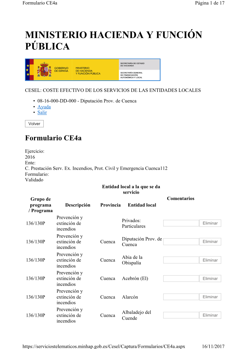 Ministerio Hacienda Y Función Pública