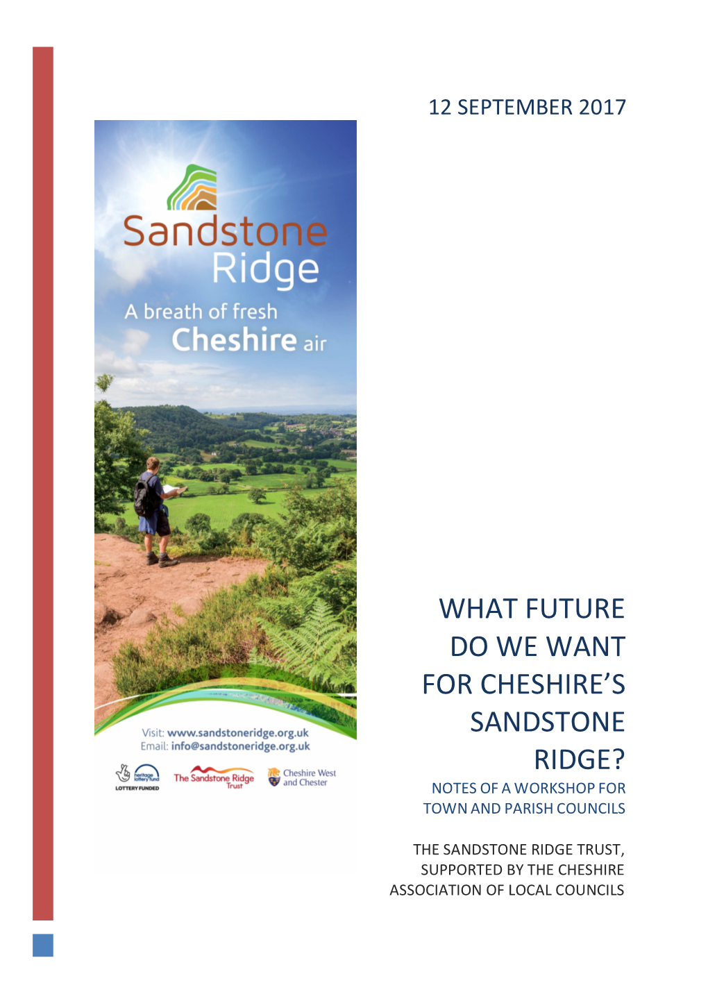 What Future Do We Want for Cheshire's Sandstone Ridge?