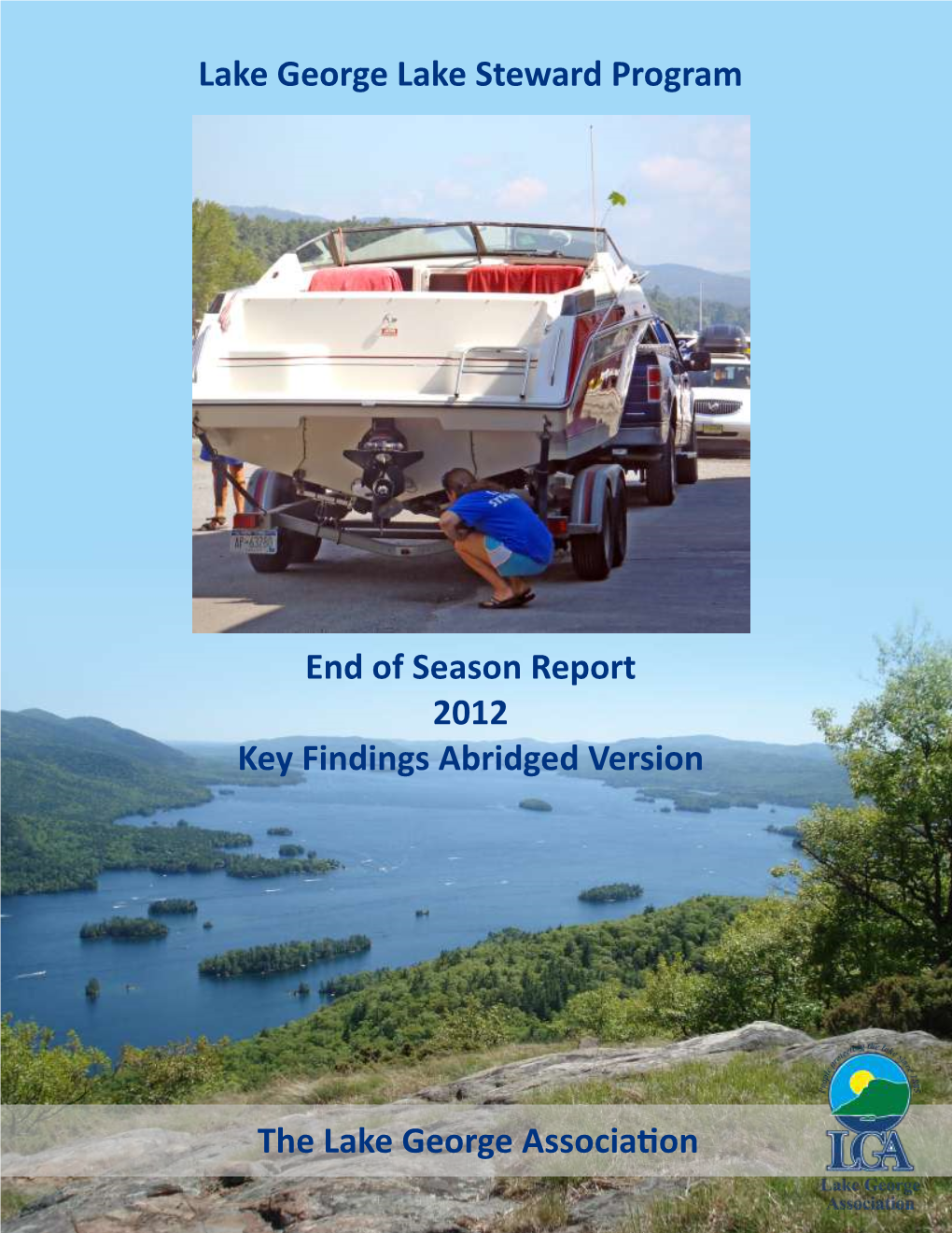 2012 Lake Steward Report Abridged