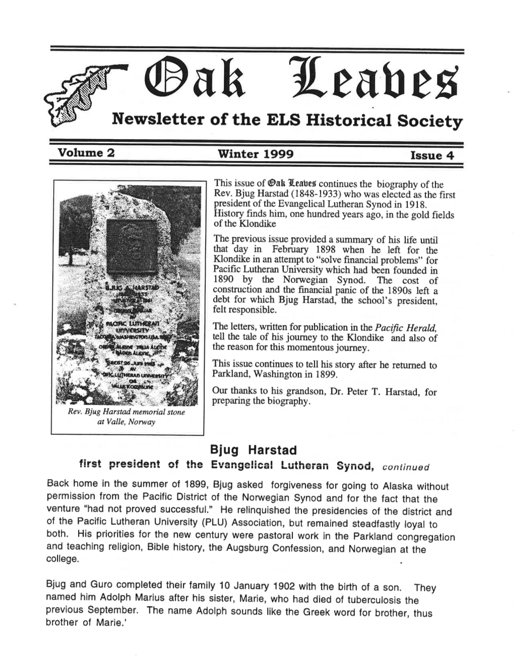 Winter 1999 Issue 4