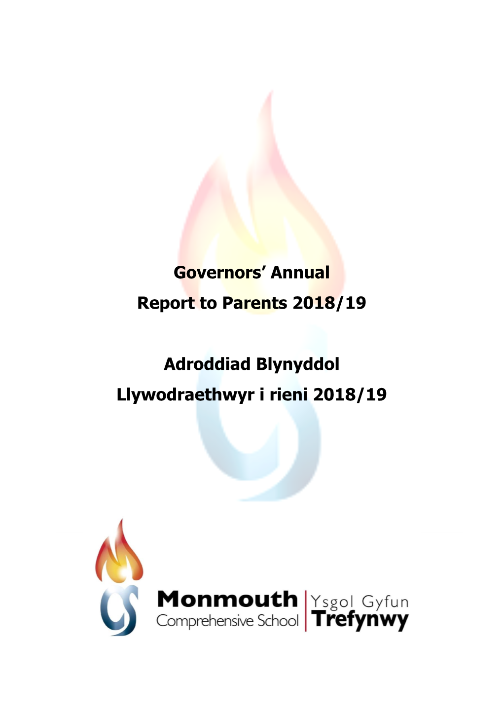 Governors' Annual Report to Parents 2019