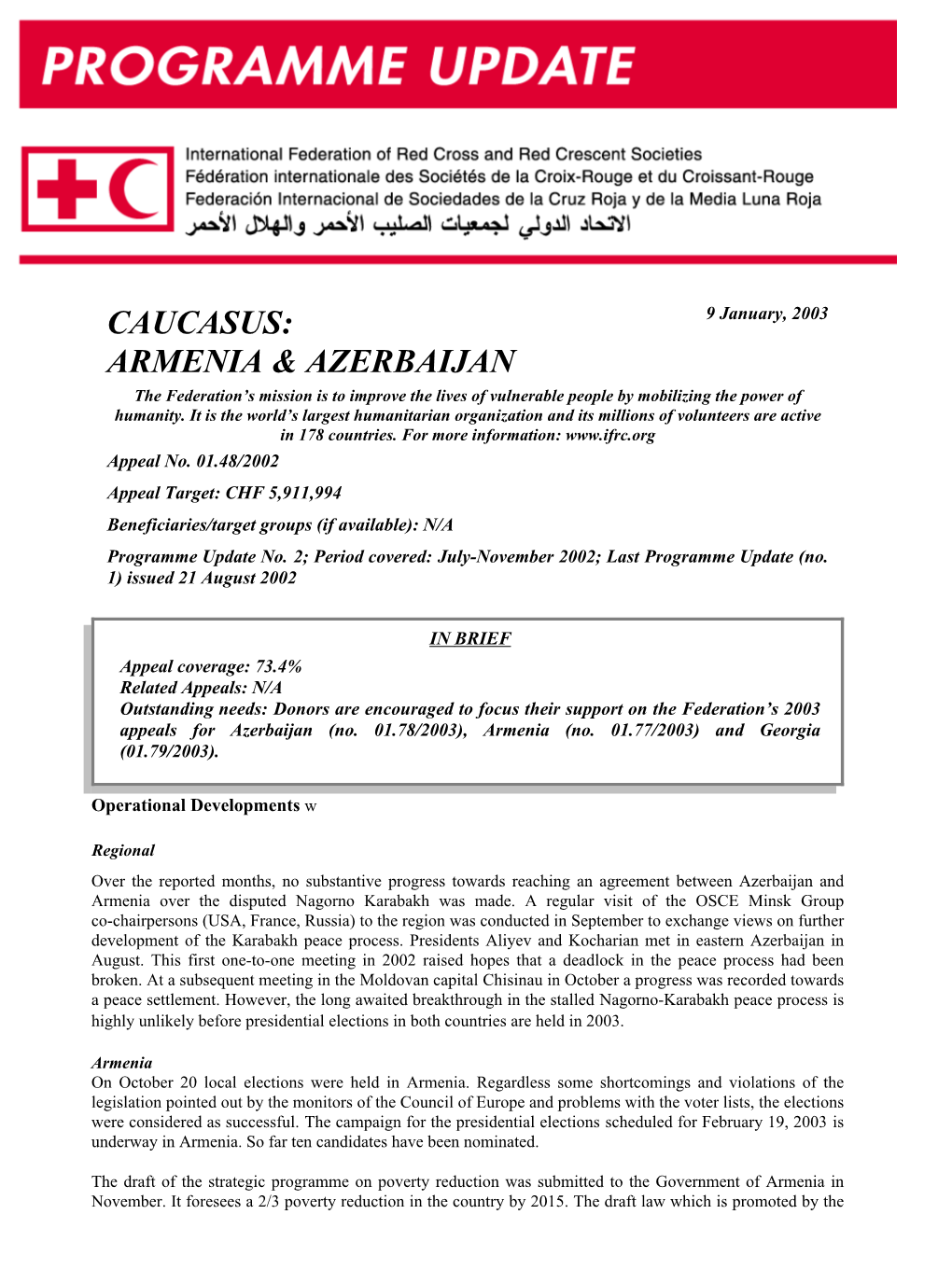 Caucasus: Armenia & Azerbaijan