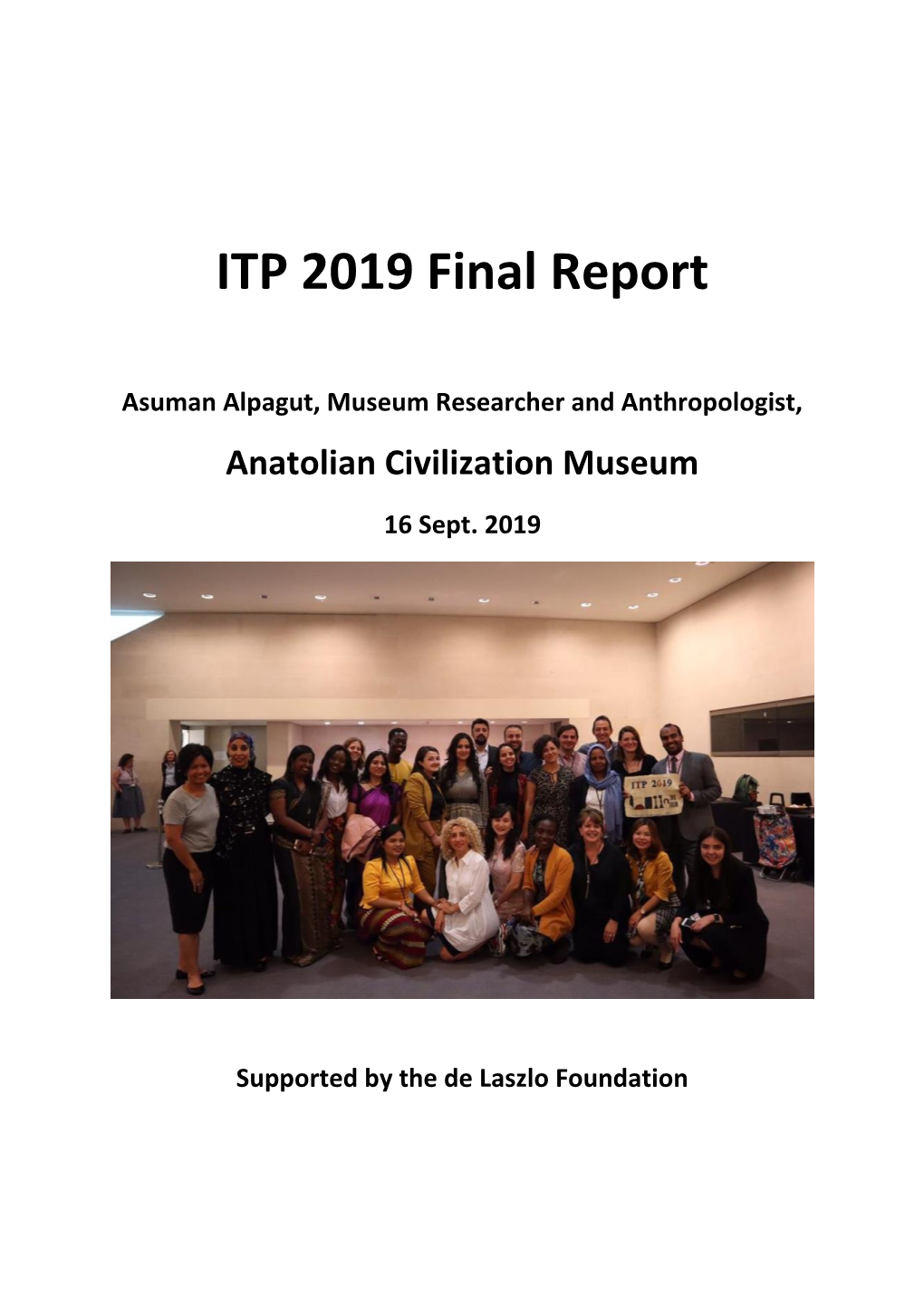 ITP 2019 Final Report