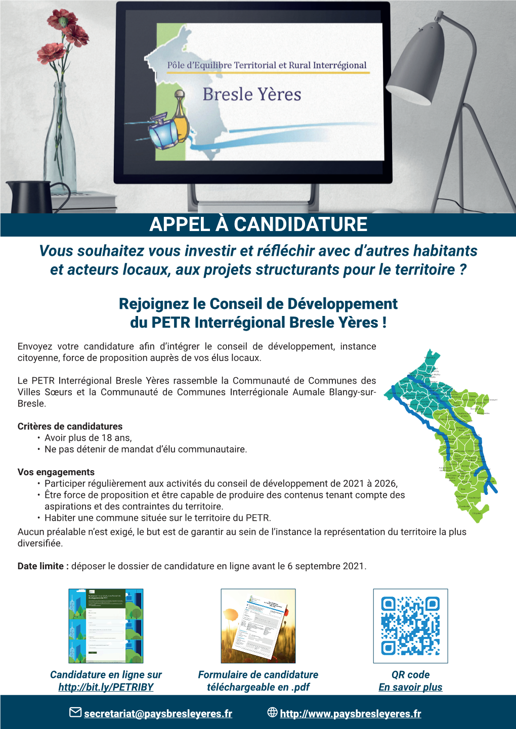 APPEL À CANDIDATURE Vous Souhaitez Vous Investir Et Réfléchir Avec D’Autres Habitants Et Acteurs Locaux, Aux Projets Structurants Pour Le Territoire ?