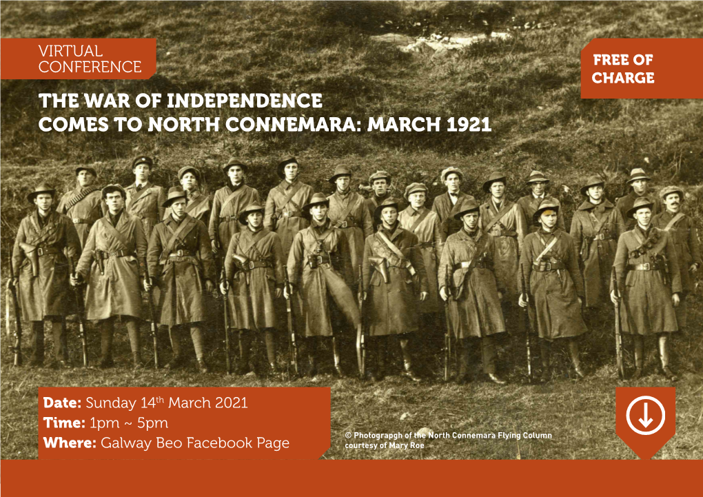 The War of Independence Comes to North Connemara: March 1921