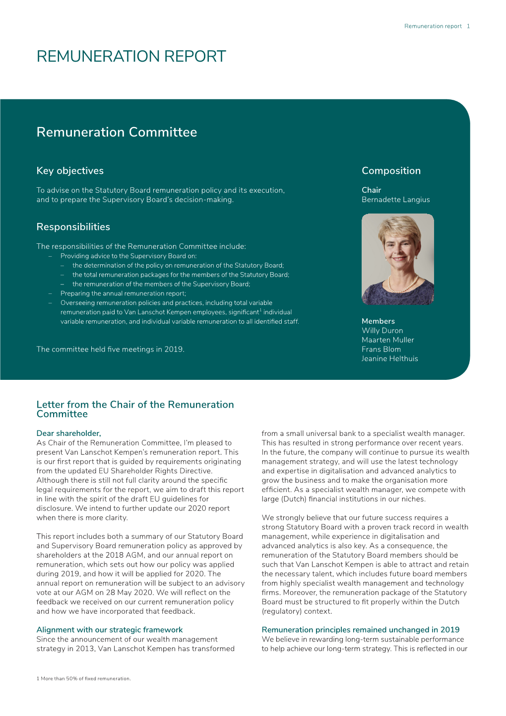 Remuneration Report 2019