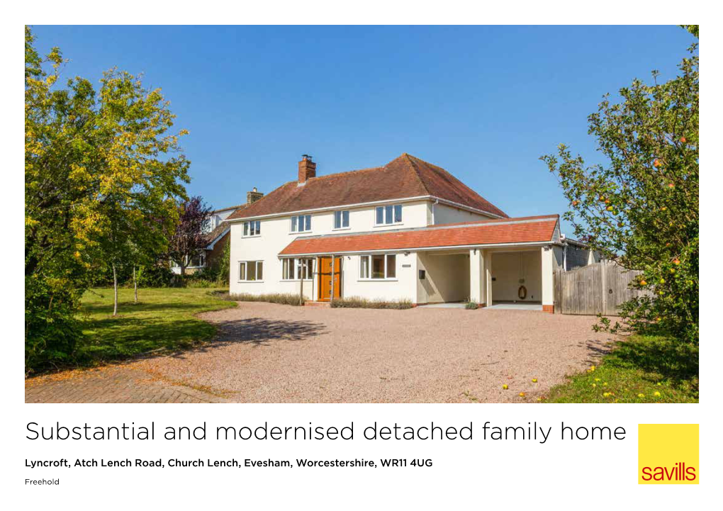 Substantial and Modernised Detached Family Home