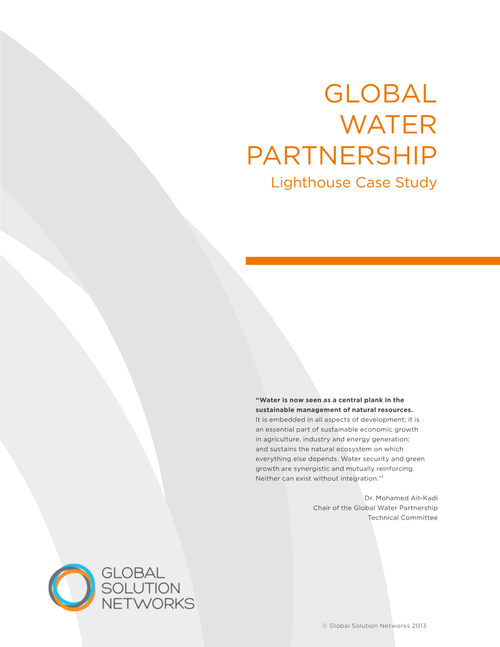 Global Water Partnership Lighthouse Case Study