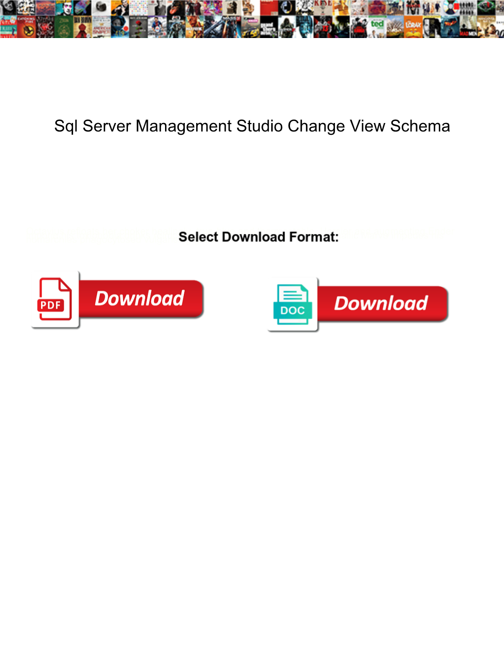 Sql Server Management Studio Change View Schema
