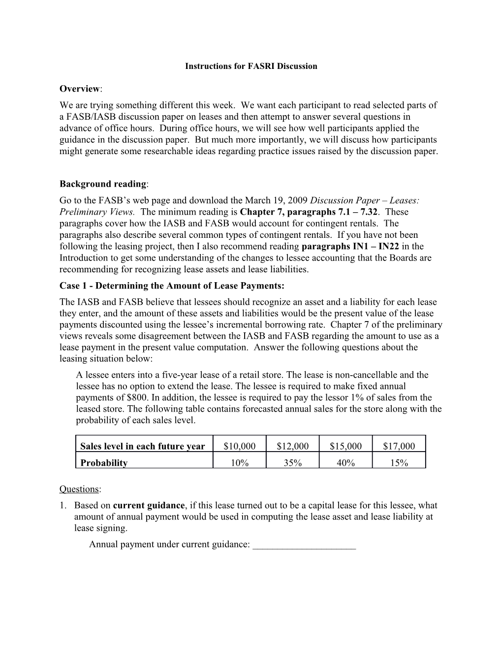 Instructions for ACCT 7300, Day 2