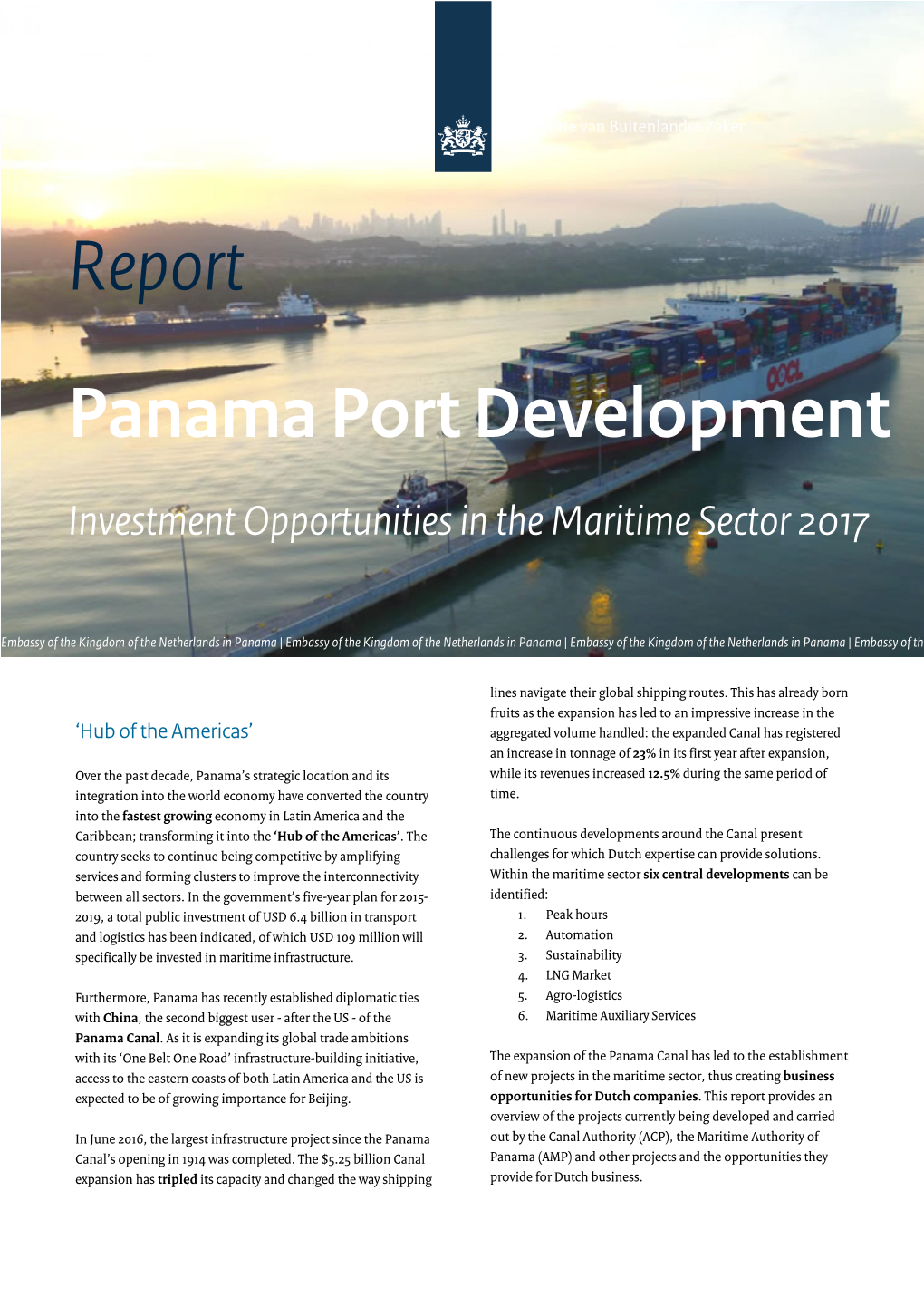 Report Panama Port Development