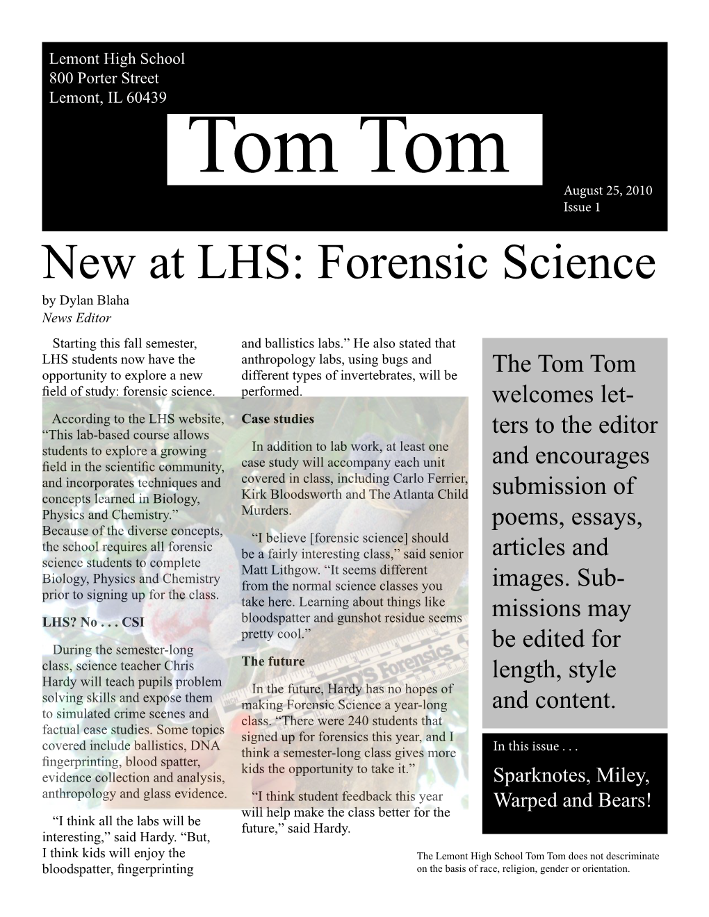 Forensic Science