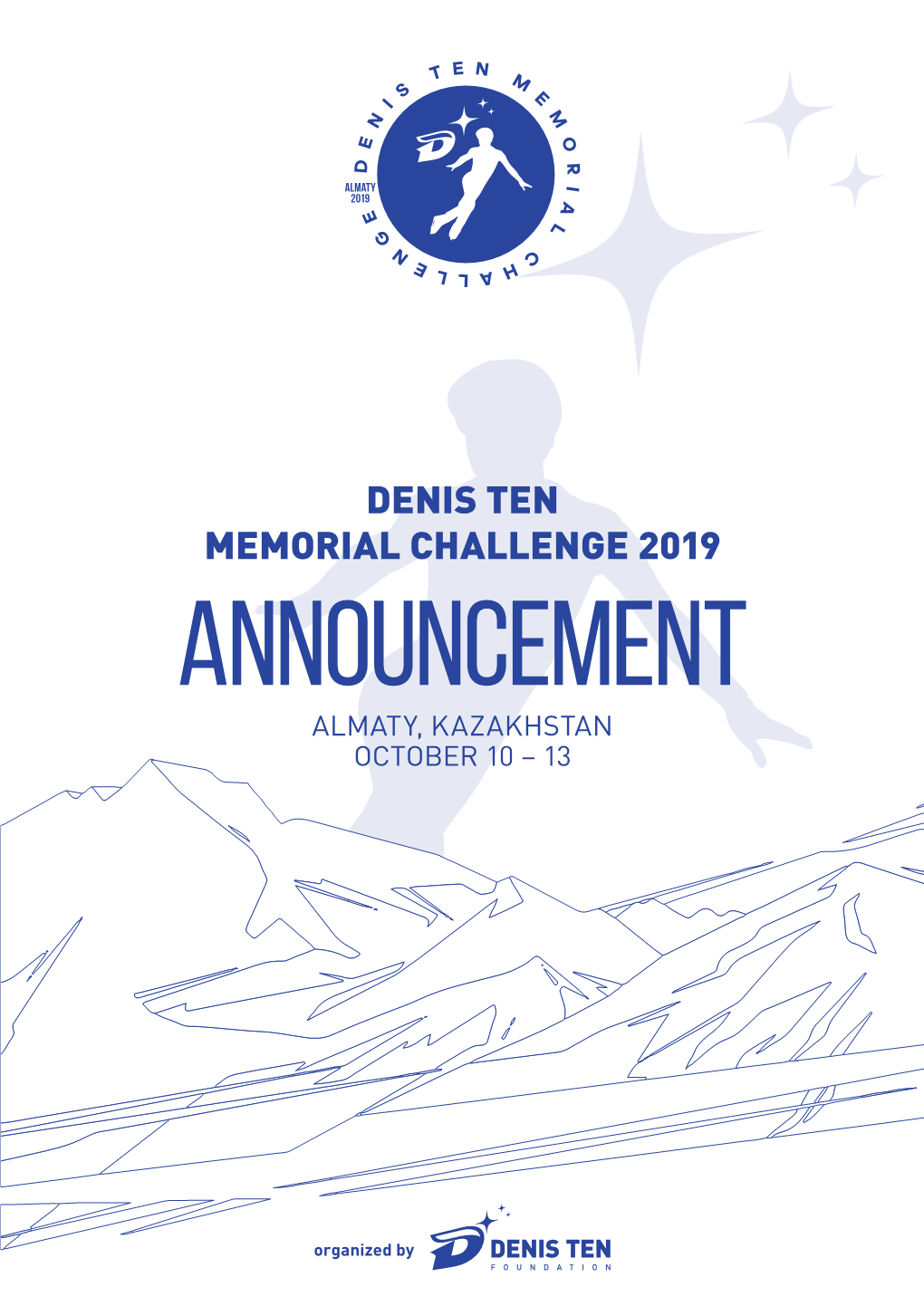 2019 Denis Ten Memorial Challenge: Announcement