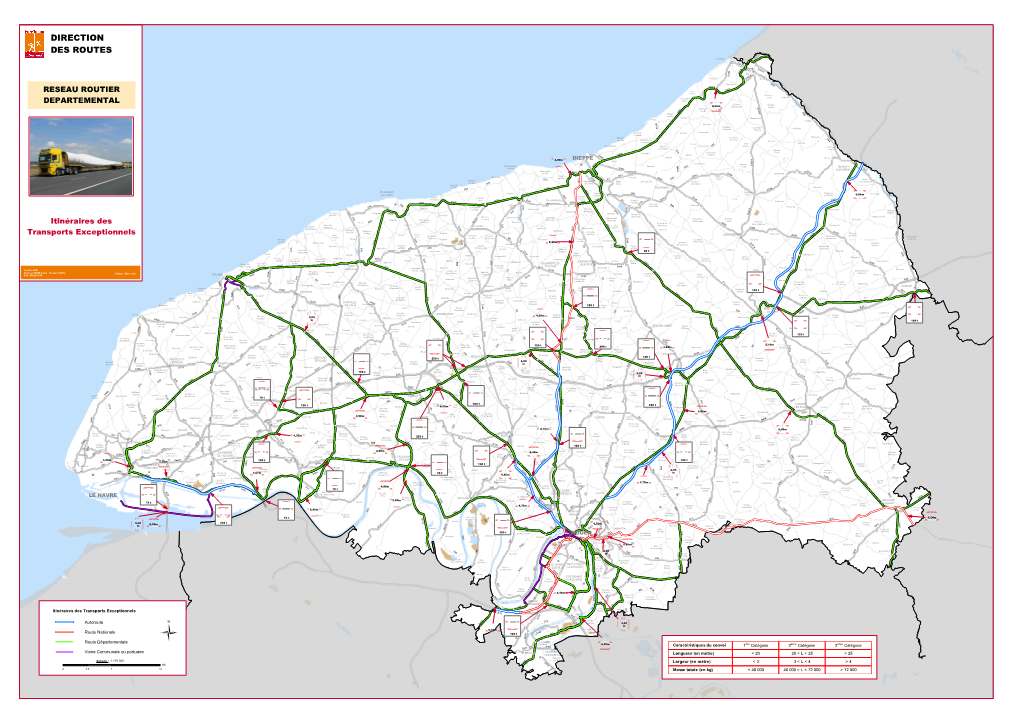 Itinéraires Des Transports Exceptionnels (A1)