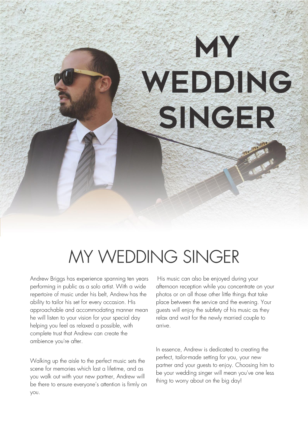 My Wedding Singer