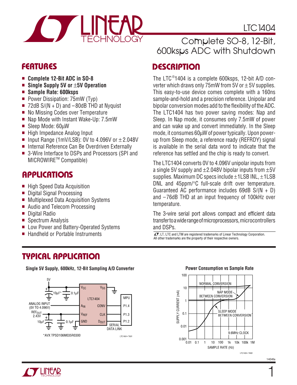 Data Sheet Before the Capacitor Is Used