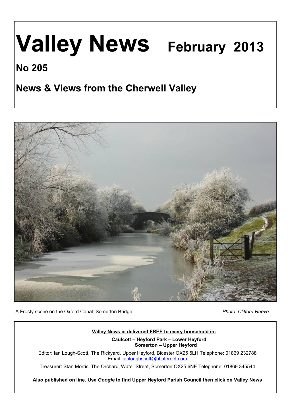 Valley News February 2013