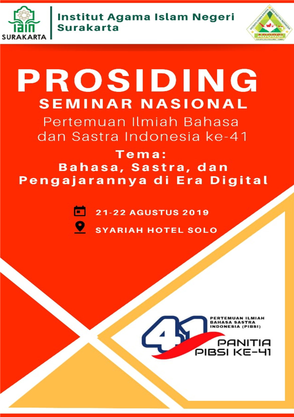 Prosiding Seminar Nasional PIBSI Ke-41