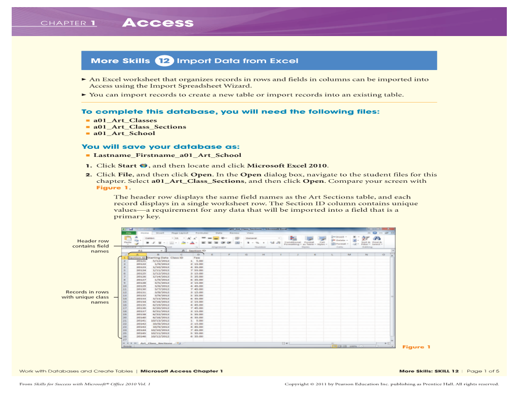Access C01 MS12.Qxd 6/29/10 1:05 PM Page 1