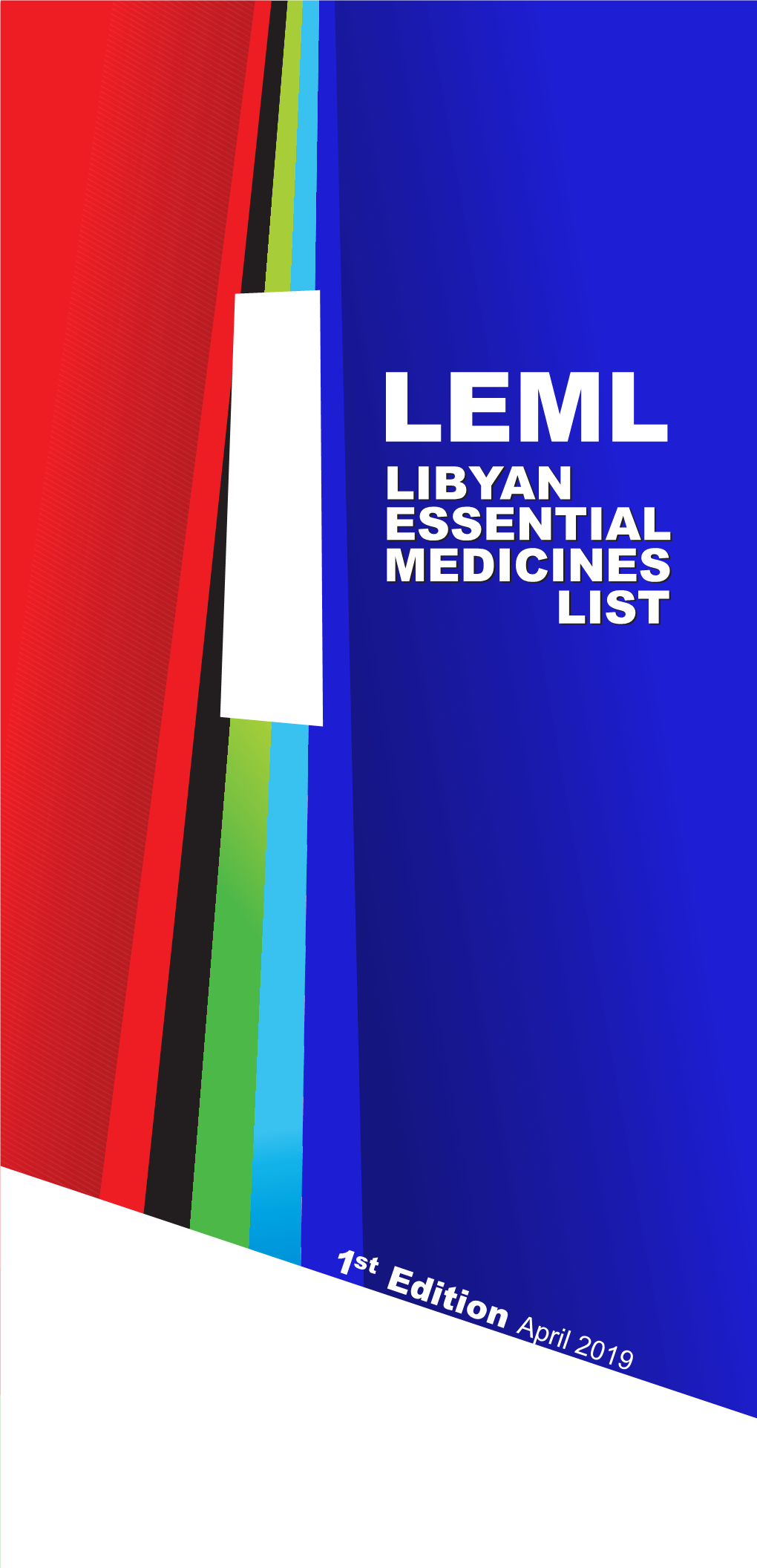 Essential Medicines List Libyan