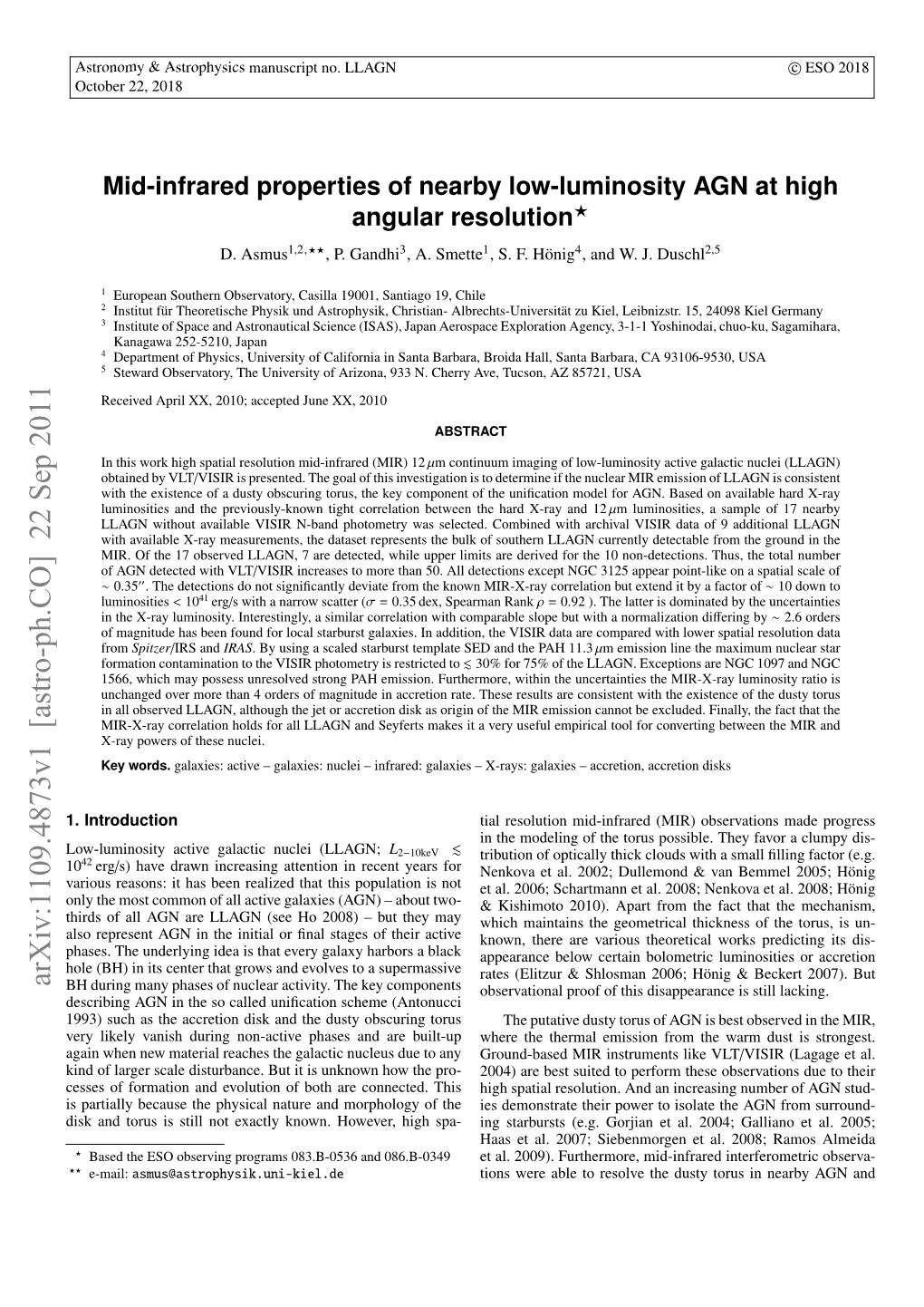 Mid-Infrared Properties of Nearby Low-Luminosity AGN at High Angular Resolution? D